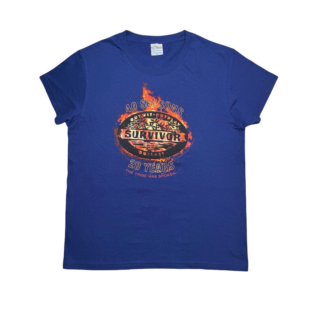 Survivor 40th anniversary tv shirt